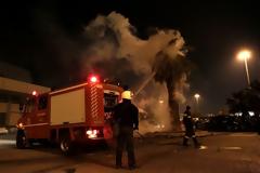 «Πόλεμος» με βόμβες μολότοφ μεταξύ οπαδών του ΠΑΟΚ και του Άρη