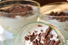 Mousse με σοκολάτα λευκή,γάλακτος ή και τα δύο