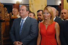 Στην Ελασσόνα με φίλους ο Κώστας Καραμανλής