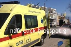 Nαύπακτος: Τροχαίο ατύχημα με τραυματισμούς σε διασταύρωση καρμανιόλα