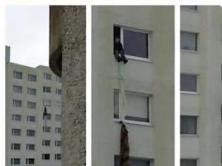 Φωτογραφία για Απίστευτο:Κλέιδωσε τον άντρα της στο σπίτι και αυτός την κοπάνησε απο τον 8ο όροφο με σεντόνια