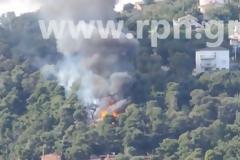 Φωτιά εκδηλώθηκε πριν απο λίγο στα Περιβολάκια Ραφήνας, αλλά ευτυχώς τέθηκε γρήγορα υπο έλεγχο