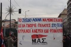 Πορεία φοιτητών προς τη Βουλή