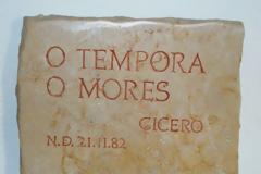 O Tempora! O Mores! (Τι καιροί! Τι ήθη!)