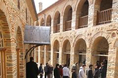 2801 - Προσκύνημα στην Ι. Μ. Παντοκράτορος Αγίου Όρους μαθητών της Αθωνιάδας