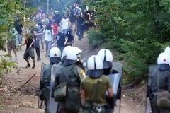 Προσαγωγές για τα επεισόδια στις Σκουριές