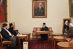 2804 - Ο Ηγούμενος της Ιεράς Μονής Χιλιανδαρίου στο Πατριαρχείο Σερβίας