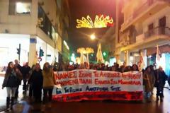 Πάτρα: Ολοκληρώθηκε το συλλαλητήριο για τη Μέρα της Εργαζόμενης Γυναίκας