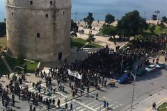 Βίντεο με τους 9.000 διαδηλωτές κατά της εξόρυξης χρυσού στο Λευκό Πύργο