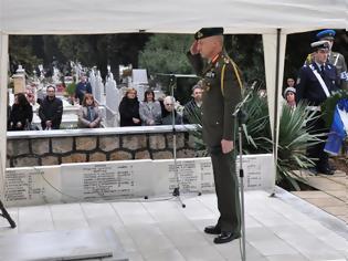 Φωτογραφία για Επιμνημόσυνη δέηση από το Β΄ΣΣ υπέρ των πεσόντων αξιωματικών και οπλιτών στα στρατιωτικά κοιμητήρια της Βέροιας