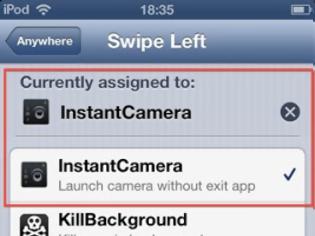 Φωτογραφία για InstantCamera: Cydia tweak new