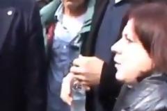 H Βουλευτής του ΣΥΡΙΖΑ Μ.Τριανταφύλλου «απειλεί» την αστυνομία ότι δεν θα βγει έξω από το ξενοδοχείο ο Υπουργός [Video]