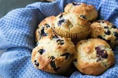 Blueberry muffins
