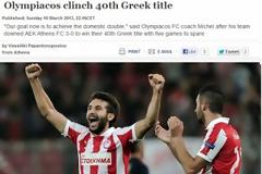 ΔΙΕΘΝΕΙΣ ΑΝΑΦΟΡΕΣ ΣΤΟ 40ο ΠΡΩΤΑΘΛΗΜΑ ΤΟΥ ΘΡΥΛΟΥ ΤΗΣ ΕΛΛΑΔΑΣ!