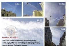 Ψεκασμος - Ντοκουμεντο πριν απο λιγο στον Πειραια. Δείτε τη φωτογραφία που μας στέλνει αναγνώστης