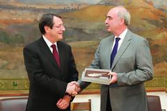 Συστράτευση για εθνικά και οικονομικά θέματα εξέφρασαν Μεϊμαράκης - Αναστασιάδης