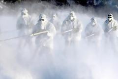 Βρετανοί κομάντο εκπαιδεύονται σε ακραίες θερμοκρασίες