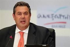 Ο πρόεδρος των Ανεξάρτητων Ελλήνων Πάνος Καμμένος στις Σκουριές και την Ιερισσό Χαλκιδικής