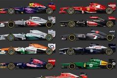 Οι ομάδες της Formula 1 για το 2013