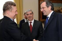 Συνάντηση Σαμαρά με τον αντιπρόεδρο της Gazprom