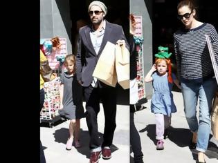 Φωτογραφία για Ben Affleck-Jennifer Garner: Για ψώνια με τις κόρες τους (φωτό)