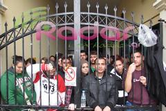 Κατάληψη στην Εφορία Λευκάδας