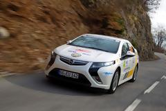 Tο Opel Ampera στο Rallye Monte-Carlo