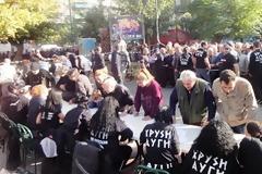 Εθνικιστικά Κούλουμα στην Πλατεία Αττικής