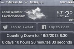 CountdownCenter:Cydia tweak update..για να μην ξεχνάτε τίποτε