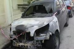 Εμπρησμός οχήματος σύζυγου πρώην αστυνομικού στη Λάρνακα