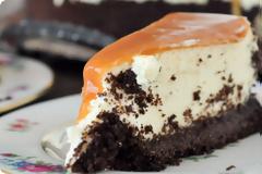 Caramel cheesecake