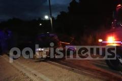Πύργος: Νεκρός 70χρονος σε τροχαίο στο Αγρίδι