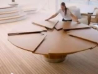 Φωτογραφία για Εργονομικό επεκτάσιμο στρογγυλό τραπέζι! [Video]