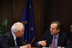 Ολοκληρώθηκε η σύσκεψη Σαμαρά – Μανιτάκη