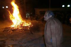 Αποκριάτικες φωτιές άναψε 88χρονος στο Ξυλοπάροικο Τρικάλων