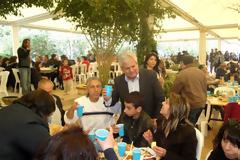 Γιόρτασαν τα κούλουμα στο Γάζι