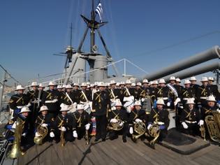 Φωτογραφία για Η Μπάντα του Πολεμικού Ναυτικού στο Σισμανόγλειο