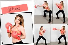 TAE BO! Η Σόφη Πασχάλη σου δίνει τις βασικές ασκήσεις για τέλειο σώμα με μερικές μπουνιές