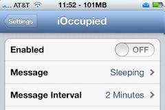 iOccupied: Cydia tweak update 1.1-1