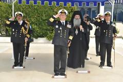Τελετή Παράδοσης - Παραλαβής Διοικητού Σχολής Ναυτικών Δοκίμων