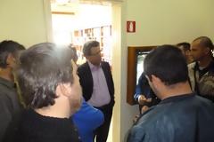 Διαμαρτυρία πενταμηνιτών στη ΔΕΥΑΜΒ