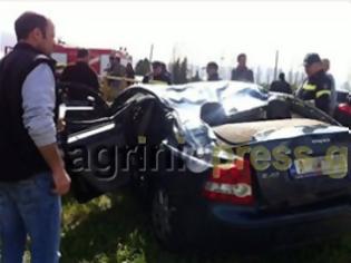 Φωτογραφία για Τραγωδία στο Αγρίνιο: Νεκρός οδηγός του αυτοκινήτου που έπεσε σε αυλάκι