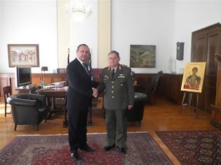 Φωτογραφία για Στον ΥΜΑΘ ο νέος Διοικητής του Γ' Σ.Σ. και ο Γενικός Αστυνομικός Διευθυντής Περιφέρειας Κεντρικής Μακεδονίας