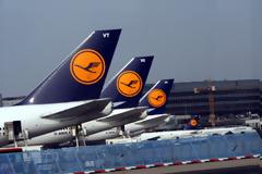 Η Lufthansa ματαιώνει αύριο σχεδόν 500 πτήσεις στην Ευρώπη εξαιτίας απεργίας