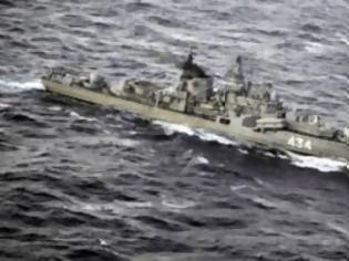 Φωτογραφία για Ρωσικό σκάφος οδηγεί καραβάνι πλοίων μέσω του κόλπου του Άντεν