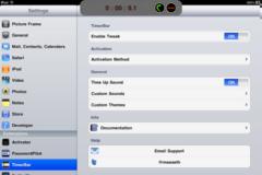TimerBar: Cydia tweak...Ένα χρονόμετρο παντού