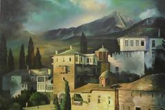 2865 - Στην κεντρική αίθουσα του Ευρωκοινοβουλίου το «Άγιον Όρος» του Ευθύμιου Βαρλάμη.