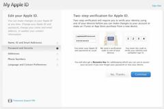 Η Apple αυξάνει την ασφάλεια στο ID σας