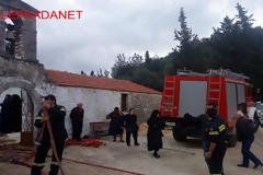 Φωτιά σε εκκλησία στο Κατωχώρι Λευκάδας