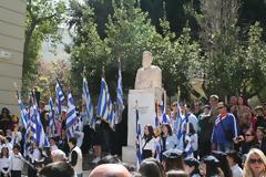 Προσκύνημα και κατάθεση στεφάνων στο άγαλμα Δασκαλογιάννη